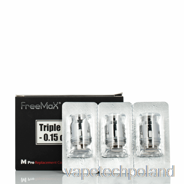 Vape Pen Freemax Fireluke Mesh Pro Cewki Zamienne 0,15ohm Kanthal Potrójne Cewki Siatkowe